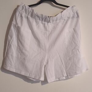 Women's White Shorts